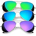 Joopin Polarized Metal Aviation Sunglasses Men, Classic Military Sun Glasses Women, Rectangle Shades UV400 Protection Costume