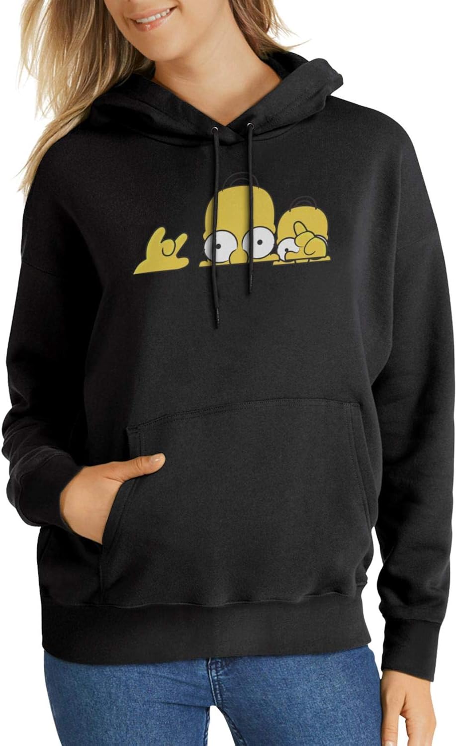Womens Sweatshirts HomerSimpsonTheSimpsons Hoodies Stretchy Hoodie