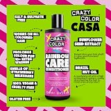 Crazy Color Rainbow Conditioner for Color Treated Hair 250 ml view 3