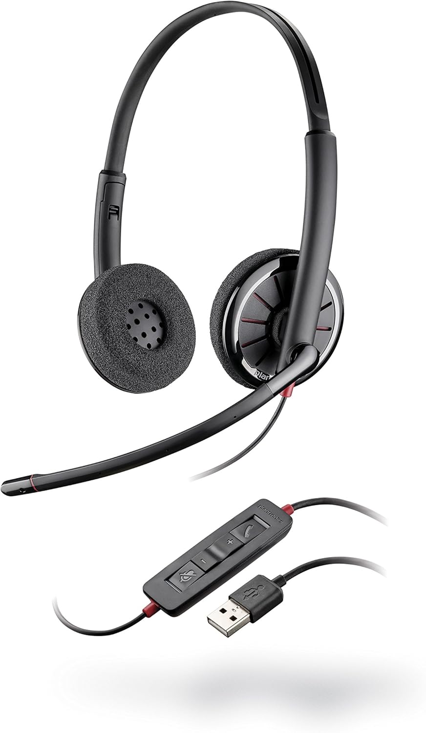 Plantronics 85619-101 Black Wire C320,M 