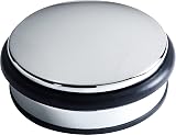Select Hardware Door Weight Heavy-Duty Door Stop Polished Chrome 10cm 1.2kg view 1