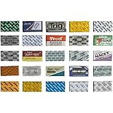 Double Edge Razor Blade Sampler Pack, 50 DE Blades, 25 Different Blade Types, Safety Razor Variety Pack for Wet Shaving