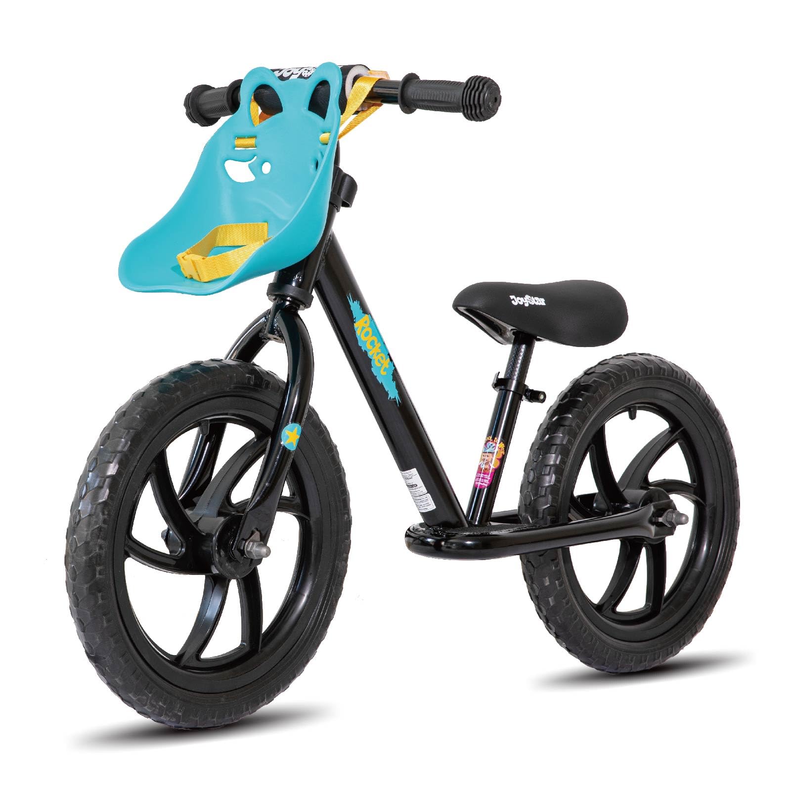 JOYSTAR 12/14 Inch Kids Balance Bike for 18months-5 Years Old Boys Girls, Lightweight Toddler Balance Bikes with Footrest and Handlebar Basket or Doll Seat