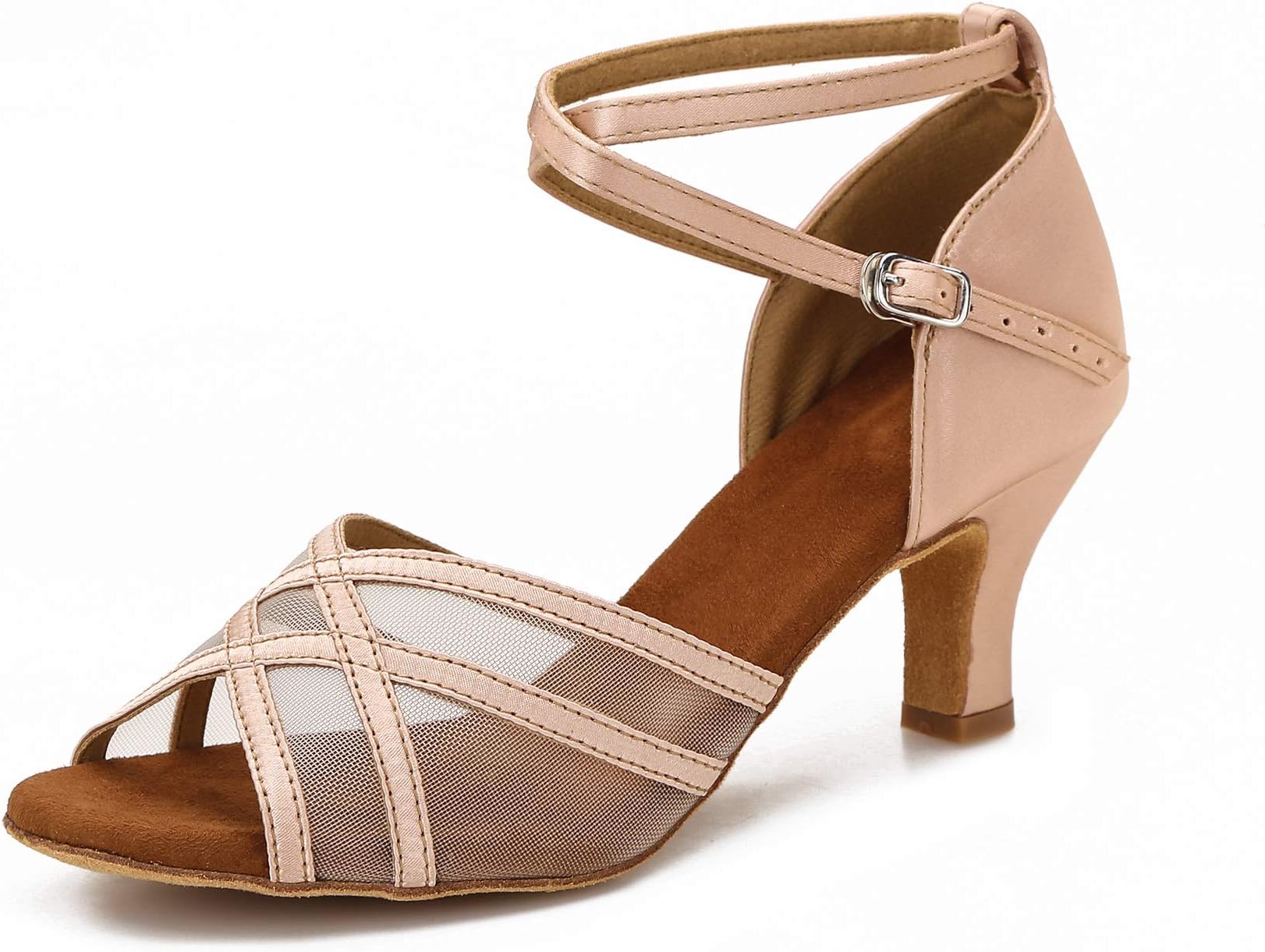 Akanu Women's Latin Dance Shoes Female's Ballroom Salsa Dance Shoes