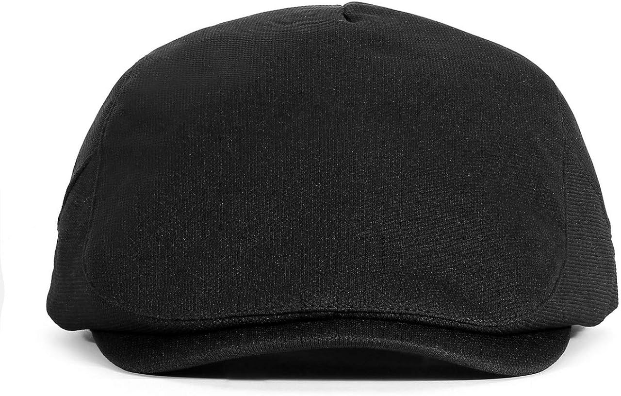 FALETO Men's Flat Ivy Gatsby Newsboy Hat Summer Driving Cabbie Hunting Cap Black at  Men’s Clothing store