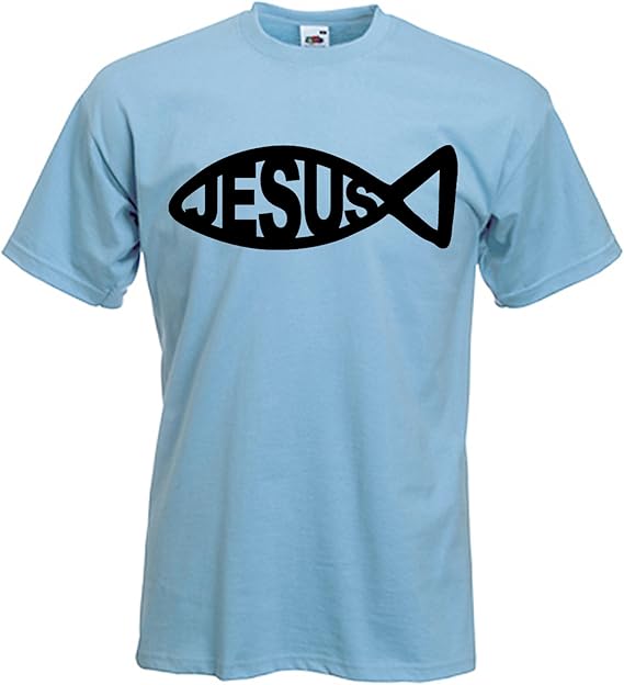 Jesus Men's TShirt Amazon.co.uk Clothing