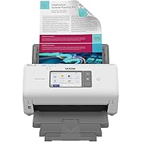 Brother ADS-4700W Professional Wireless Desktop Scanner – High-Speed Network Scanner for Business Workgroups with Photo & Doc