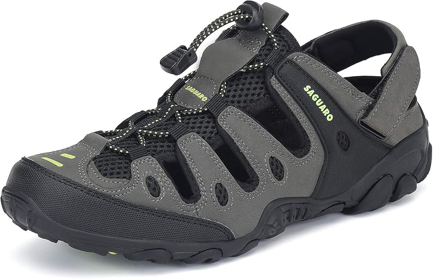 closed toe sandals for hiking