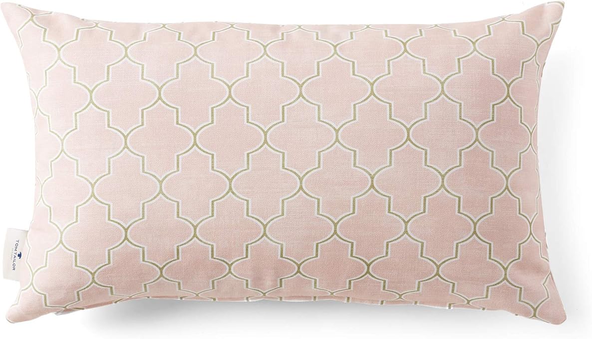 TOM TAILOR T-Pastel Ornaments Funda de cojín, Algodón, Rosé, 30 x ...