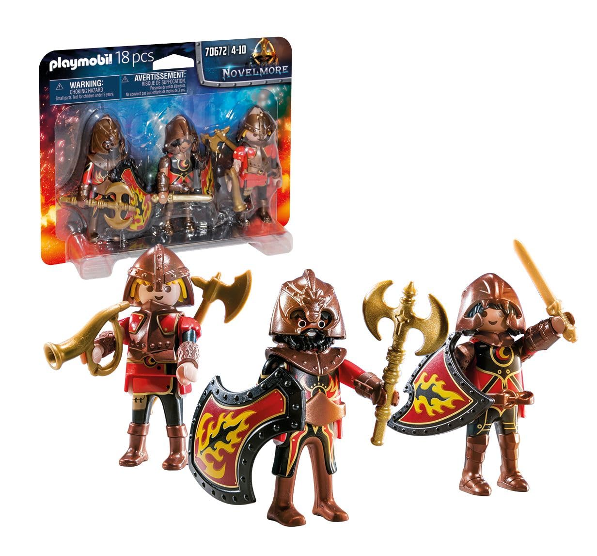 Burnham Raiders 3 Figure Set