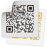 Personalized QR Code Stickers, Custom QR Code Sticker Labels for Business | Waterproof vinyl QR labels with your QR code for packaging, windows, cars &amp; events. Pack of 1-1000 labels. Sizes 1&ndash;10 inches.