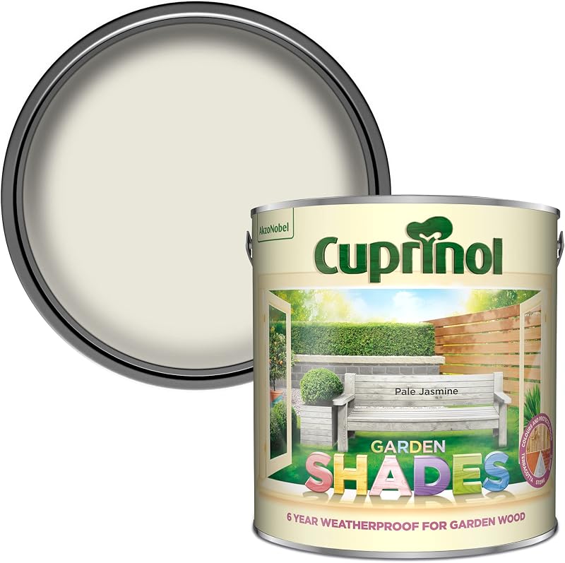 Cuprinol 5092583 2.5L Garden Shades Pale Jasmine Wood Stain