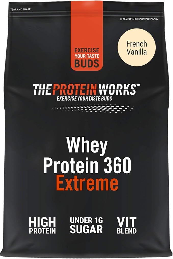 THE PROTEIN WORKS Whey Protein 360 Extreme Protein Powder High