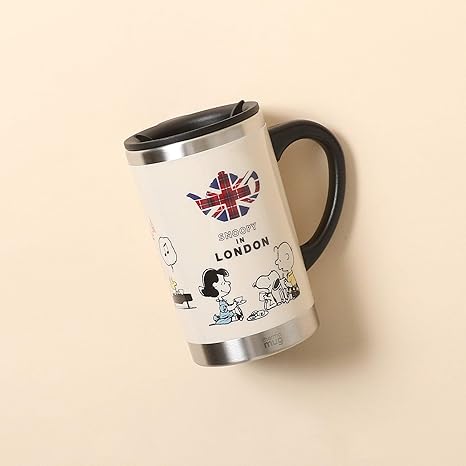 Amazon アフタヌーンティー リビング Afternoontea Living マグカップ Gq80 Peanuts ステンレスマグカップ アイボリー 水筒 マグボトル オンライン通販