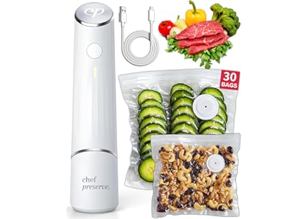 Chef Preserve Compact Vacuum Sealer for Food (V...
