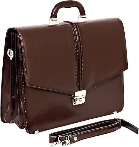 leather executive briefcase
