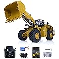 wheelfun KABOLITE RC Hydraulic Heavy Loader RTR 1/14 HUINA K988 Upgraded Version Pl18 Lite Radio Motor ESC Servo Rotating Light Rock Shovel Bucket Construction Vehicle Model