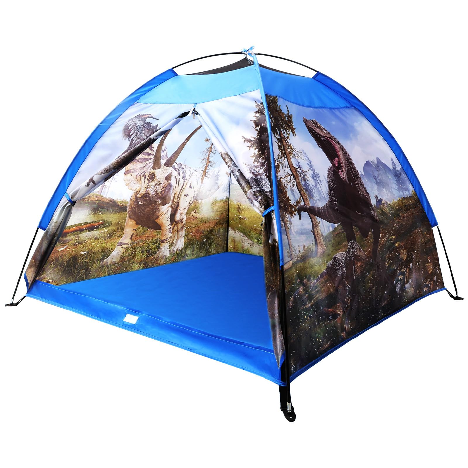 Kids' Dinosaur Discovery Play Tent - Foldable Indoor/Outdoor Playhouse, Perfect for Parties, Birthdays, and Toddler Gifts