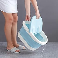 Foot Soaking Bath Tub Basin Tools Foot Spa Foldable