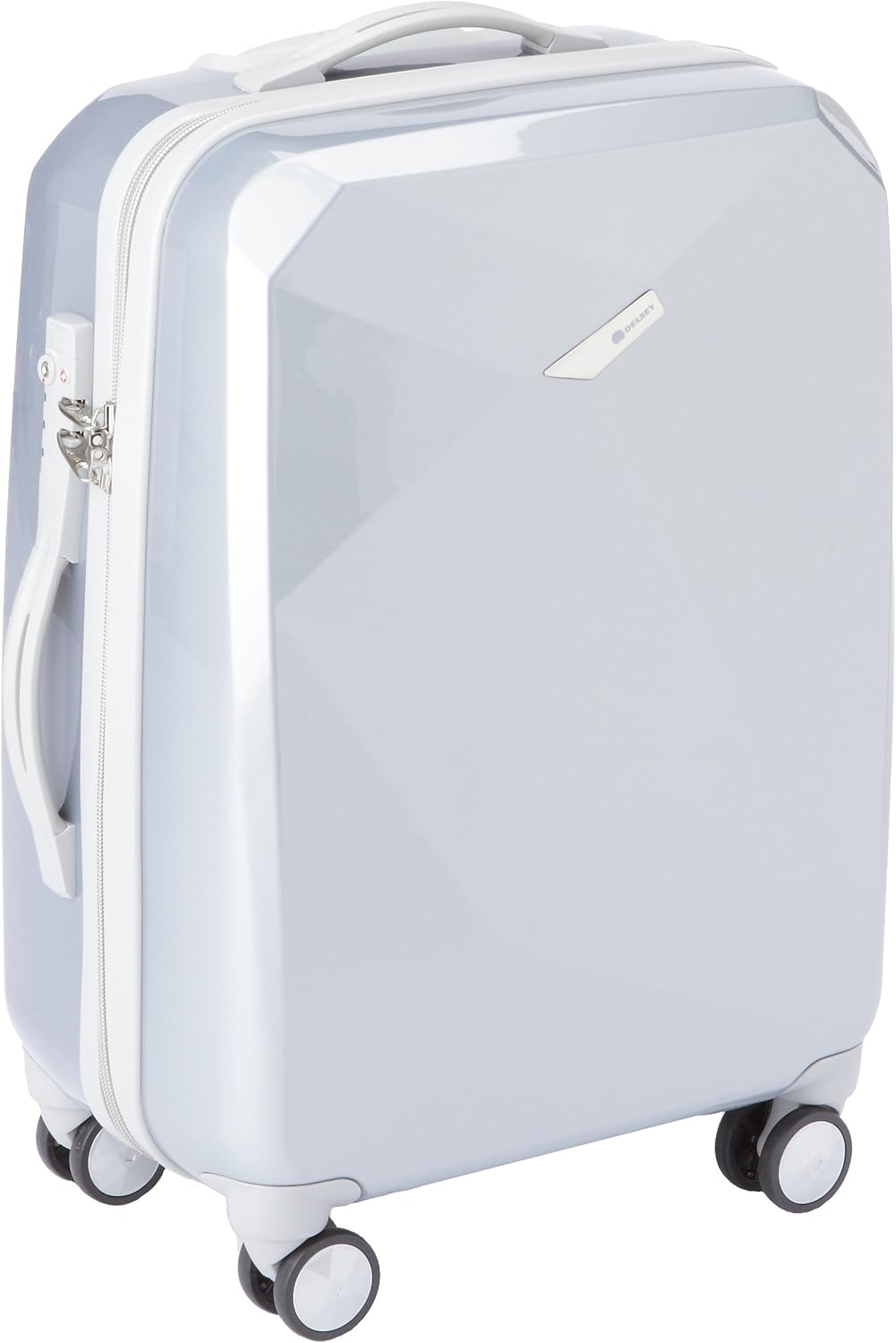 Delsey Koffer, 82 cm, 74 L, Silber Amazon.de Koffer, Rucksäcke & Taschen