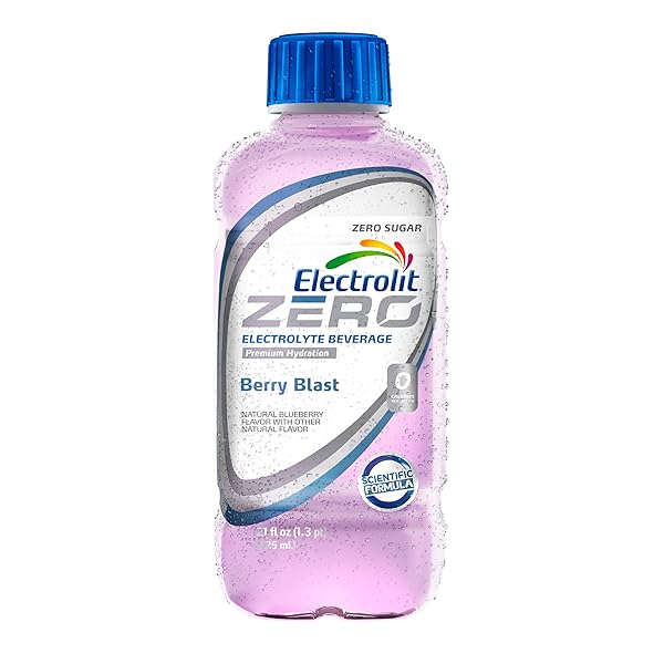 ELECTROLIT ZERO, ELECTROLYTE BEVERAGE, BERRY BLAST, 21 FL...
