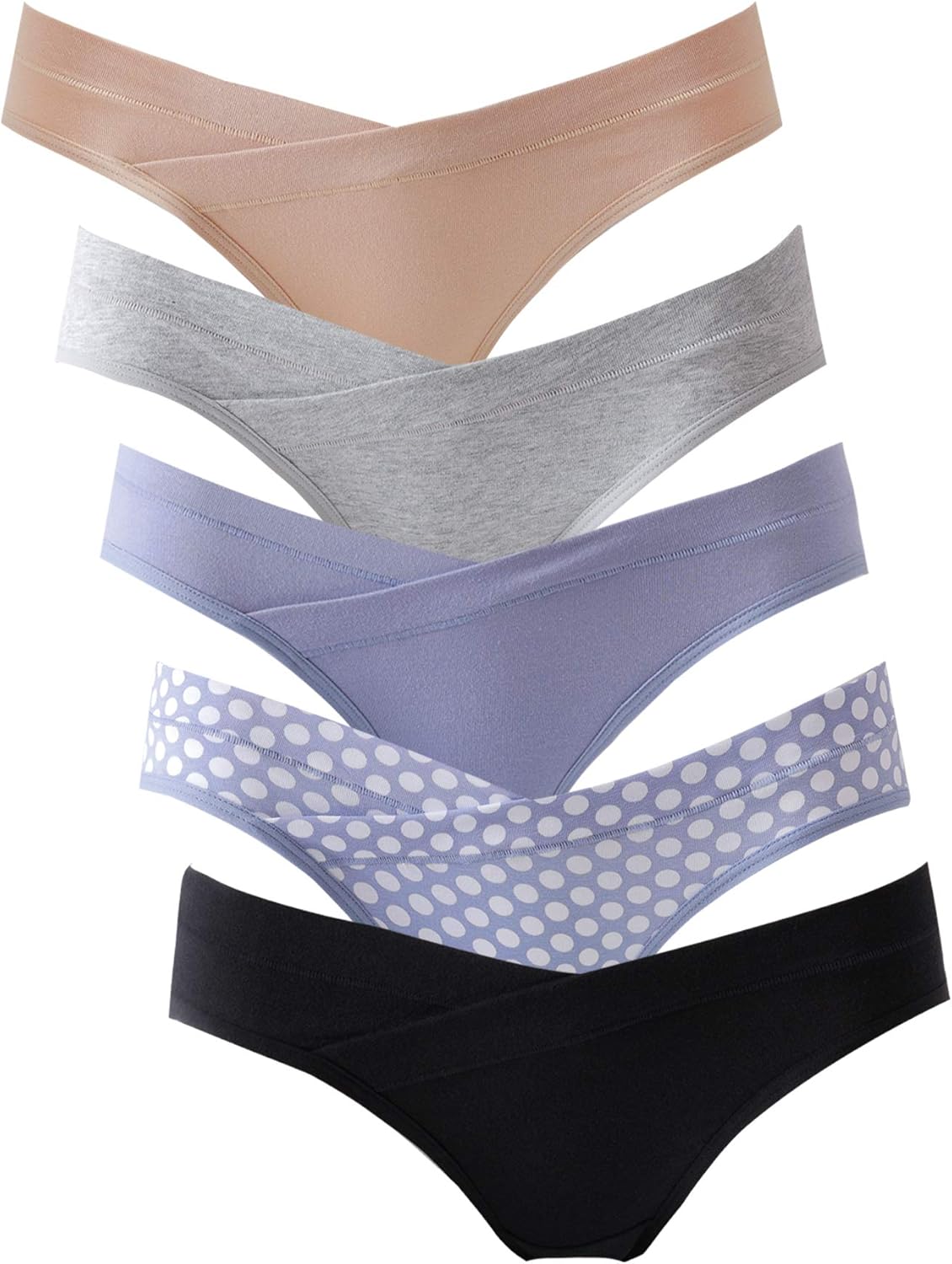 Women's Under The Bump Maternity Panties Cotton Pregnancy Postpartum