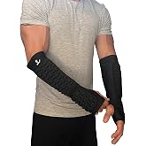 Sedroc Padded Hand and Arm Guards, Protective Forearm Support Sleeves for Thin Skin and Bruising Prevention (Small)