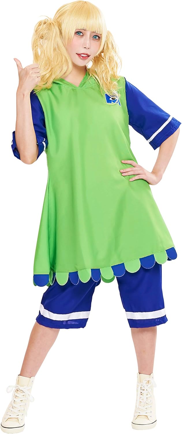 Amazon ディズニー モンスターズインク マイク ワゾウスキ コスチューム レディース 155cm 165cm コスプレ 仮装 通販