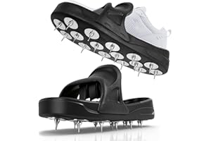 YUKGAMS Epoxy Spike Shoes for Flooring, Spiked Shoes for Epoxy Coating and Resin Floors, Durable Spike Shoes for Epoxy Flooring, Epoxy Shoes Spikes for Professionals And Diy Working, US Large Size (9-11)