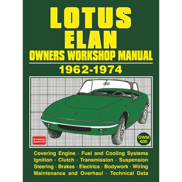 The Original Lotus Elan: Essential Data & Guidance for Owners