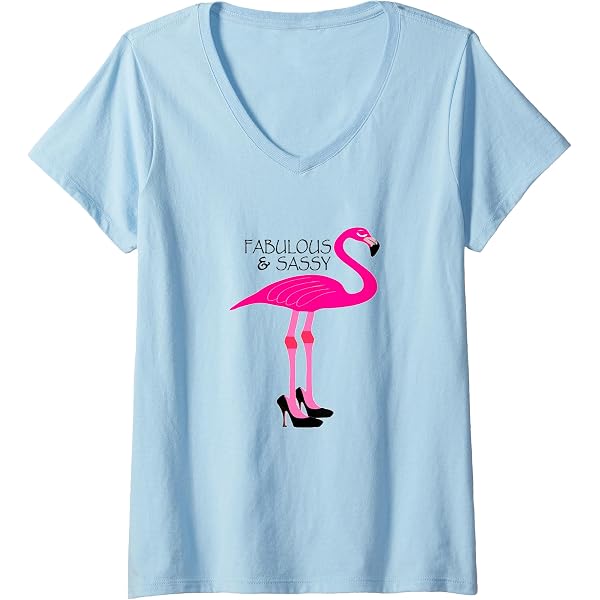 Women's 'Let's Get Summer' Flamingo T-Shirt - Casual Short Sleeve Loose Fit Top