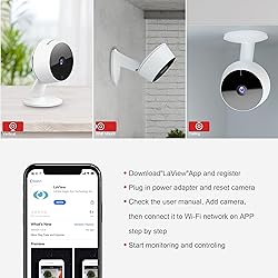LaView Security Cameras 4pcs, Home Security Camera
