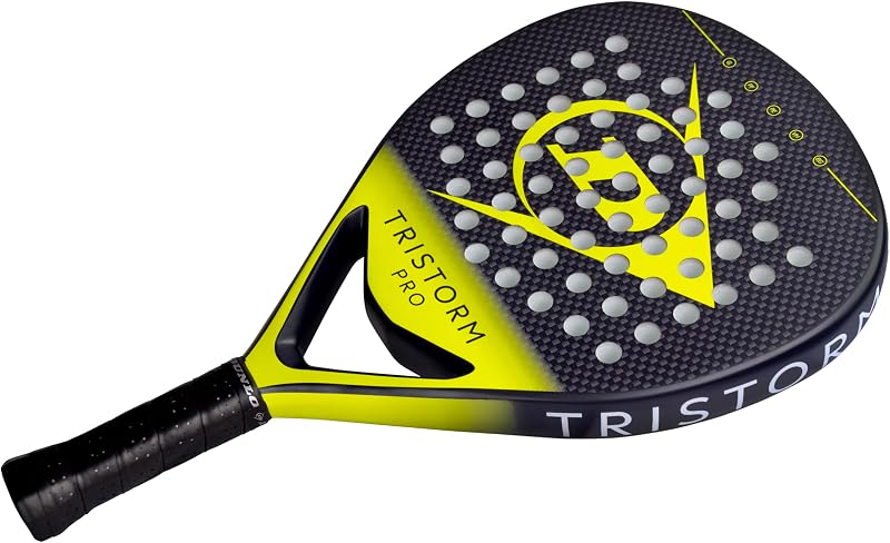 Dunlop Pala DE PÁDEL TRISTORM Pro – Forma de Diamante, núcleo Pro EVA, tecnología Power Frame para una progresión óptima