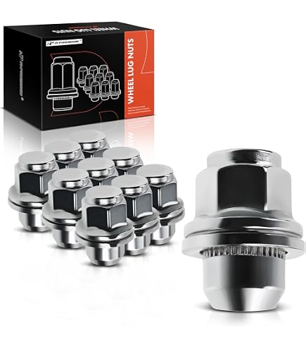 24x M12x1.25 Extra Short Open End Acorn Lug Nuts - Black Steel Fit Nissan Infiniti CTM