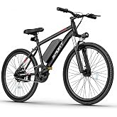 Qlaway Electric Bike for Adults, 1000W Peak Motor, 20"/26" Mountain Ebike | 48V Removable Battery, Up to 40 Miles Range, Front Suspension, UL 2849 Certified