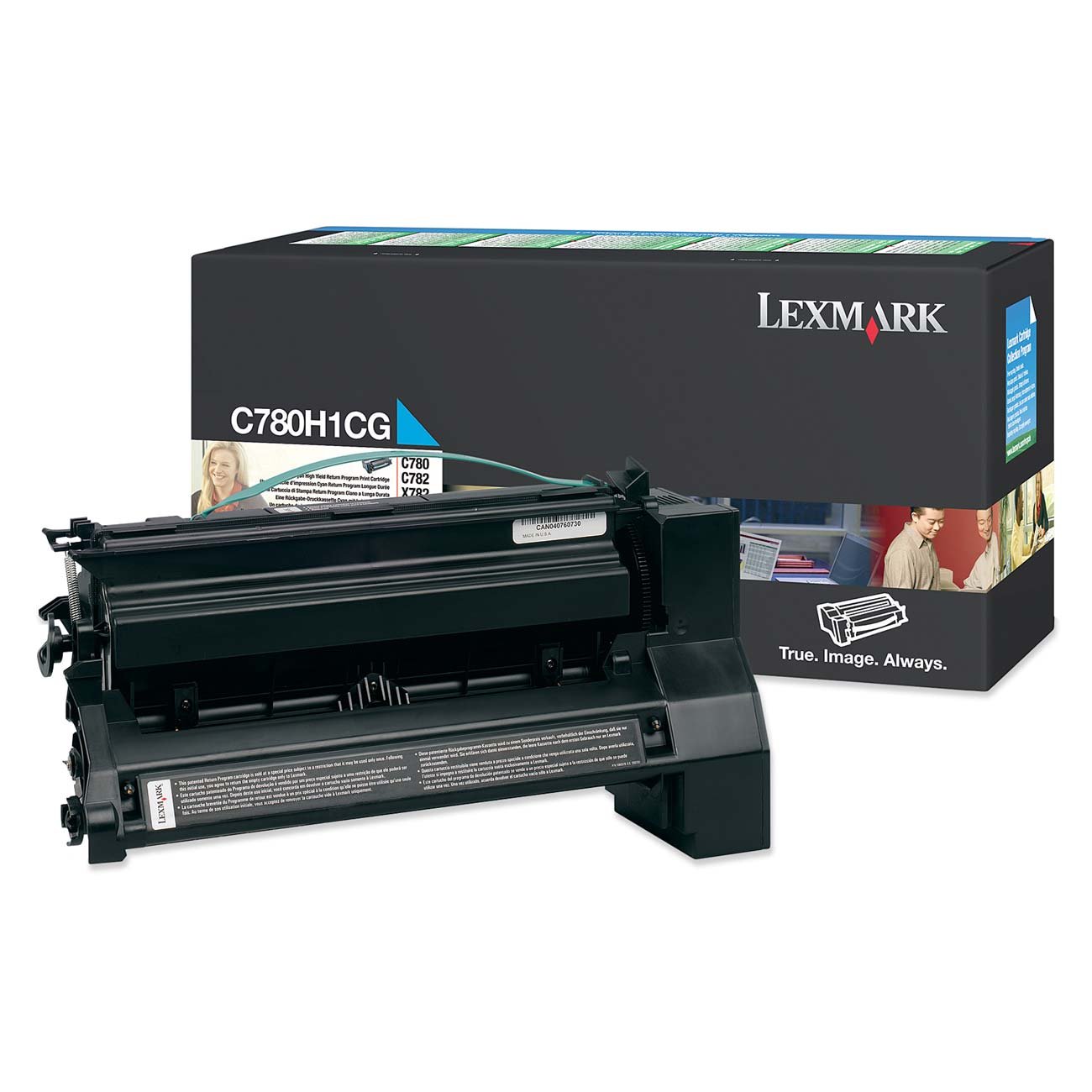 Lexmark Toner for C780/C782 (10000 Sheets) - Cyan — image 1