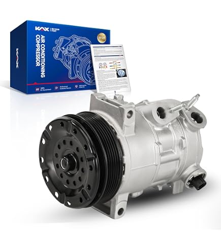 A/C Compressor With Clutch For Chrysler Sebring 2007-2008 & Dodge Avenger 2008, 2.7L 3.5L V6, Type 6SEU16C - View #4