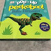 pop up peekaboo baby dinosaur