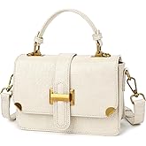 LL LOPPOP Women's Small Classy Crossbody Purse Top Handle Handbags Leather Satchel Bags for Women