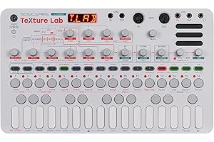Sonicware LIVEN Texture Lab [Granular Synthesizer/Effects Processor] 4 voices - up to 64 grains, 6 Shimmer reverbs, 128-step sequencer with parameter locking, Battery-powered, Built-in speaker