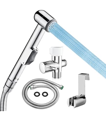 Bidets,Pulvérisateur de Bidet en laiton avec adaptateur en T de robinet
