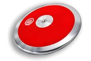 TRAIL CREEK Red Rocket Discus. 1.6 kg Discus. 1.6kg Discus. 1.6k Discus. Boy's Discus. Crafted with precision, this discus boasts a top-quality design aimed at fostering skill development and confidence building.