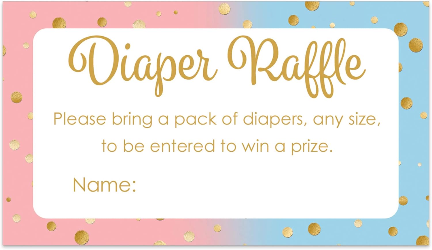 images Gender Reveal Diaper Party Invitations baby gender reveal party diaper raffle tickets invitation inserts 25 cards