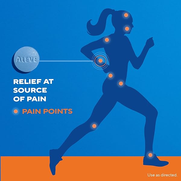 ALEVE BACK & MUSCLE PAIN RELIEF NAPROXEN SODIUM TABLETS, PAIN RELIEVER & FEVER REDUCER, MEDICINE FOR BODY , 250 COUNT