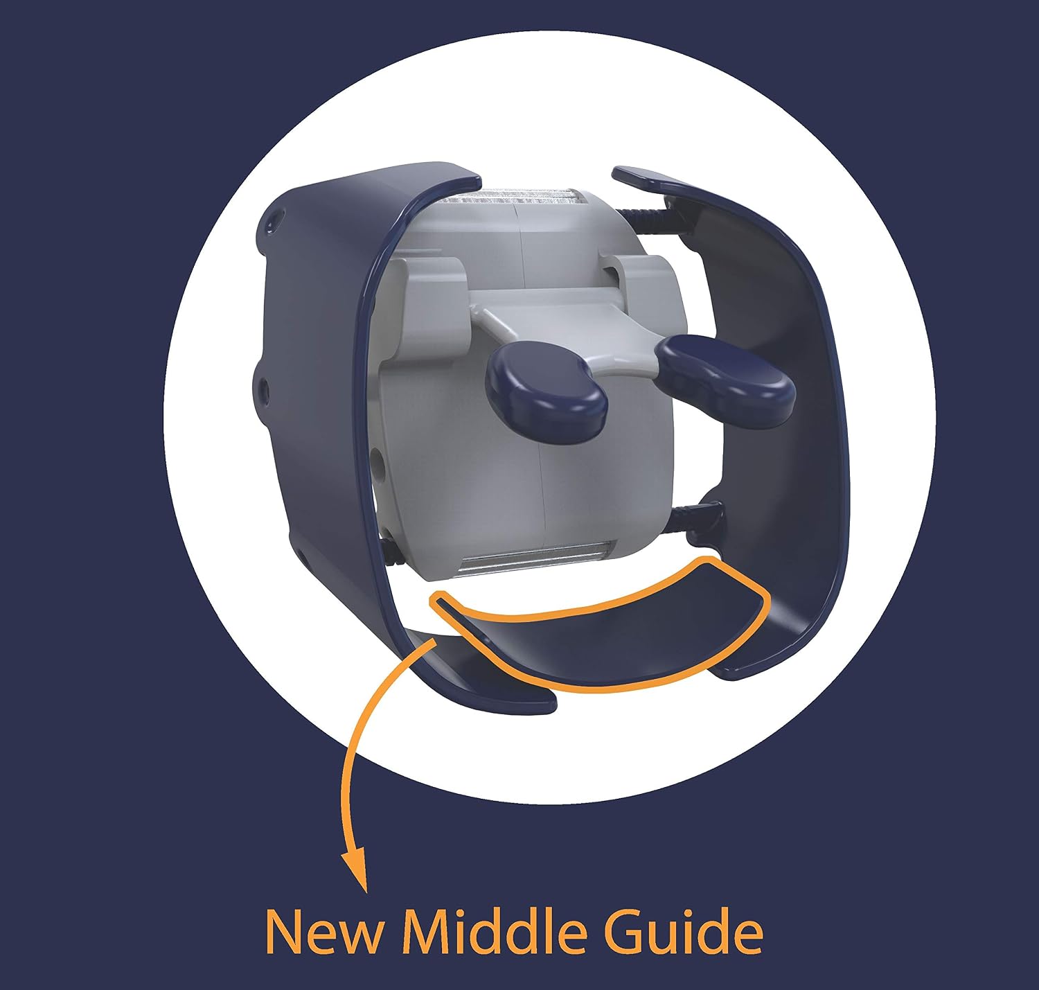 My Perfect Goatee, Men's Shaving Template, Create a Perfectly Shaped Goatee Every Time, Easy to Use and Clean - Image 4