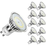 LE MR16 GU10 LED Bulbs, 50W Halogen Bulbs Equivalent, 3.5W, 350lm, Warm White, 3000K, 120&deg; Beam Angle, Recessed Lighting, Track Lighting, LED Light Bulbs, Pack of 10 Units