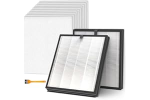 HY4866 Air Purifier Replacement Filter Compatible with MORENTO HY4866, WESTHEY HY4866 and YIOU M1 Air Purifier - 2 Pack Premi