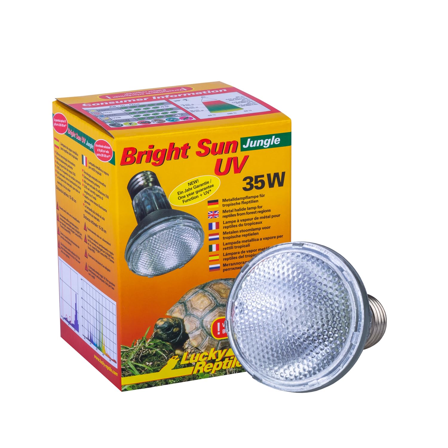 Lucky Reptile BSJ-35 Bright Sun UV Jungle, 35 Watt