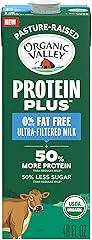 Organic Valley Protein Plus Organic Ultra-Filtered Milk, Fat Free Skim, 48 fl oz