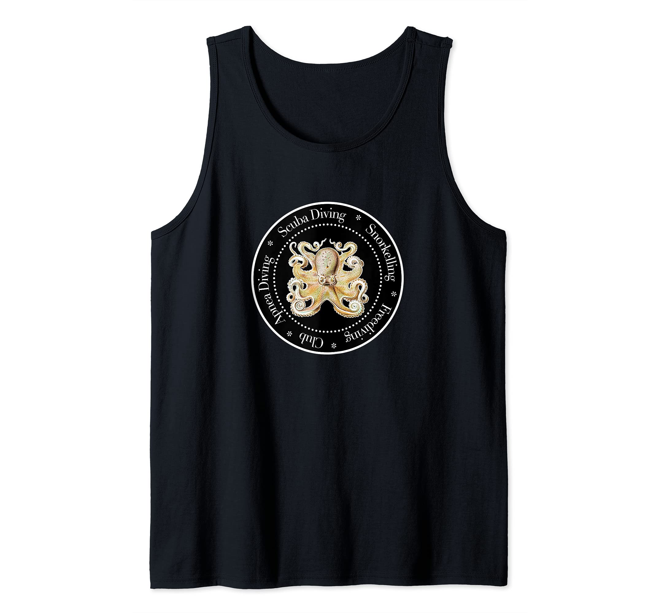 Scuba Diving Apnea Diving Snorkelling Freediving Club Tank Top